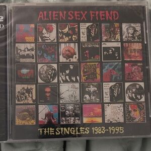 Alien Sex Fiend The Singles 1983-1995 CD .NWT sealed cd